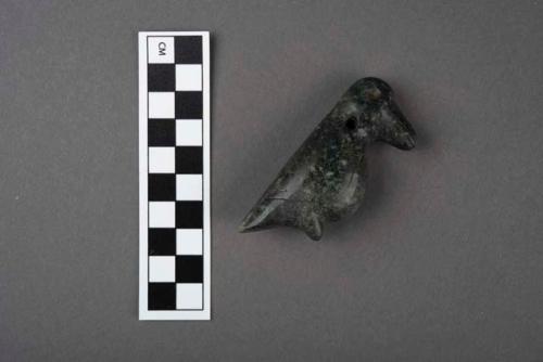 Stone pendant, bird form