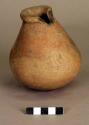 Small earthen jar, conical