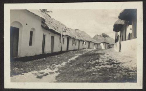 Street Scene in Flores, Guatemala