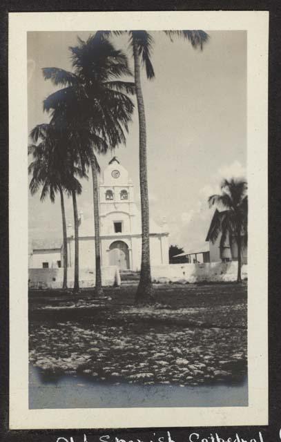 Old Spanish Cathedral, Plaza, Flores