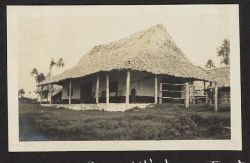 Schufeldt's house (front), Laguna Perdida, 1921