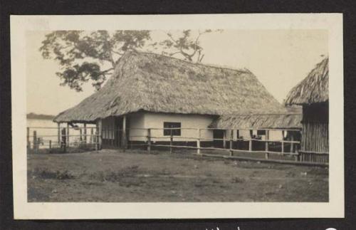 Schufeldt's house, Laguna Perdida, 1921