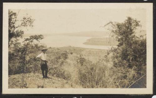 Lake Peten, looking west from Tayasal