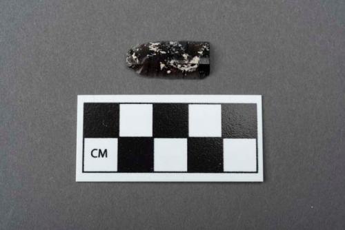 Obsidian flake