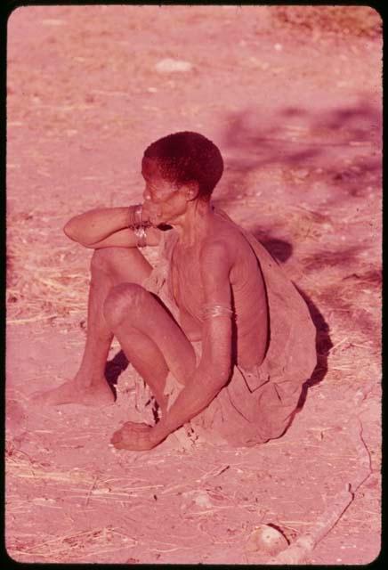 Woman sitting