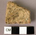 Potsherd - incised; Cycladic influence?