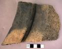 3 sherds of pottery storage vessel