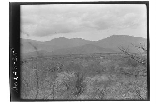 General view looking north from top of Mound 7