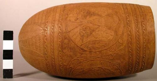 Carved gourd