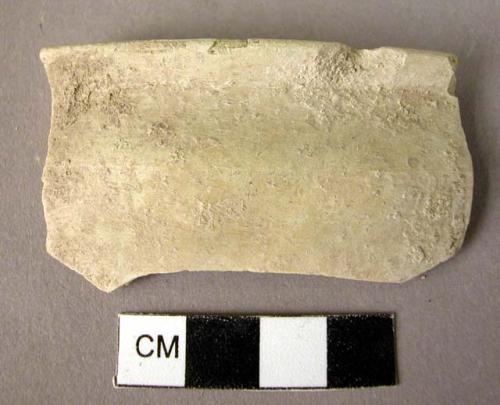 Potsherd - plain cylix rim