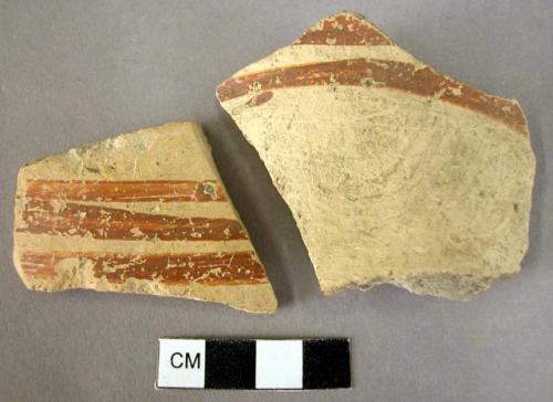 2 potsherds