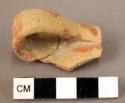 2 potsherds with carelessly attached handles