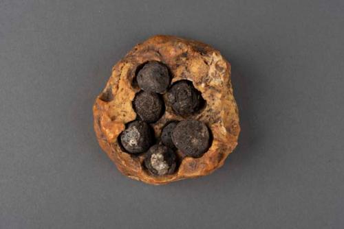 Copal with rubber balls from Sacred Cenote