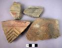 11 miscellaneous potsherds