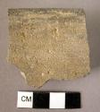 Potsherd - rim of bowl