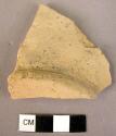 Undecorated base fragment - same style ware as matt painted