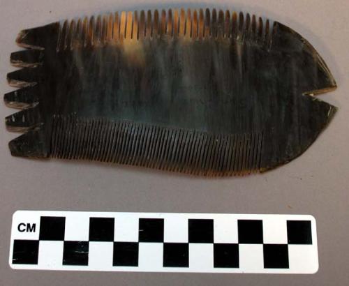 Horn comb