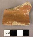 Rim potsherd - monochrome red ware - Type A1