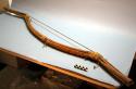 Hunting bow - corded on the back with heavy braided caribou corded sinew