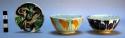 Decorative modern pottery dishes