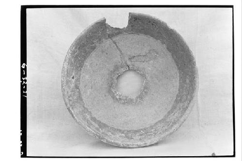 Interior Grater bowl - Initial Series group between Col. #3 and S. wall of