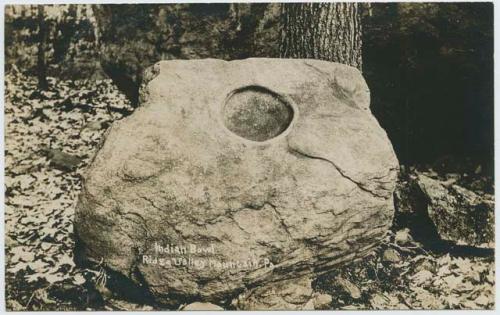 Postcard titled: Indian Bowl Ridge Balley Mountain, Pa