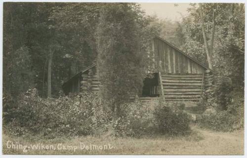 Postcard titled: Ching-Wikon, Camp Delmont.