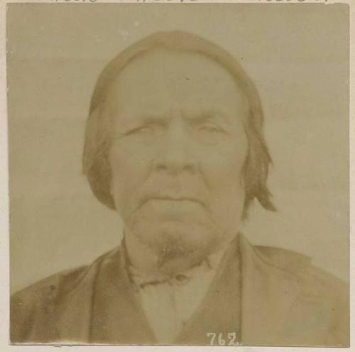 John Squanda (Red Cloud). Ojibwa Indian near Saginaw, Mich. H.I. Smith 1894