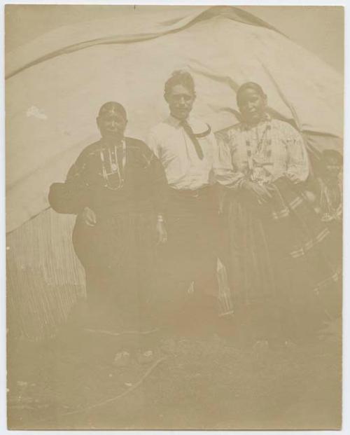 William Jones and two women