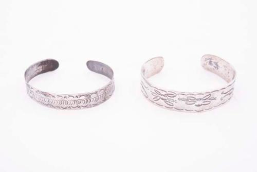 Silver bracelets