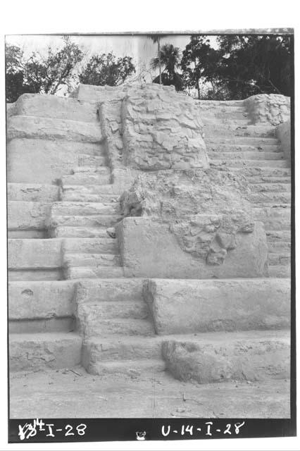 South balustrade from E. E-VII sub