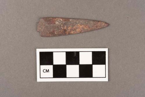 Metal projectile point