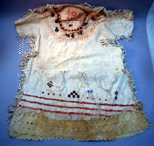 Woman's buckskin dress.