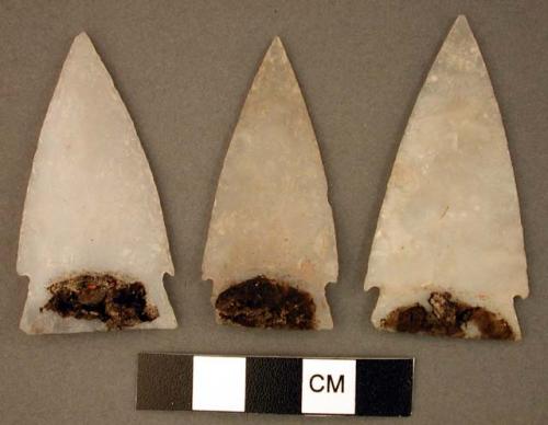 Chipped knives of projectile points