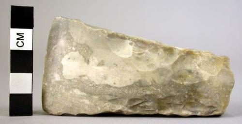 Polished flint wedge