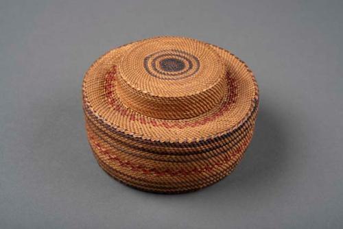 Basket with cover