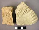 2 pottery Pithoi fragments