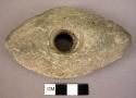 Rhomboid stone mace head