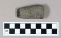 Ground stone axe, small.