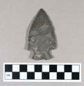 Chipped stone projectile point, corner-notched, chert.