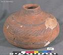 Joined sherds, brown/red bowl