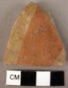 Potsherd - possibly white on red but probably decomposed black on red (Wace & Th