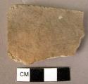 Rim potsherd - brown slipped plain ware brush marks (Wace & Thompson, 1912, Type