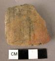 Potsherd - red ware, pattern burnish (Wace & Thompson, 1912, Types A1 or B1)