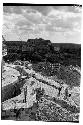 Caracol. View from N. showing portion of 1929 circular platform and W stairway.