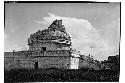 Caracol. Upper terrace and tower from NE.