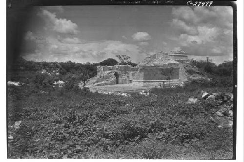 General view of the Temple of Wall Panels looking northeast