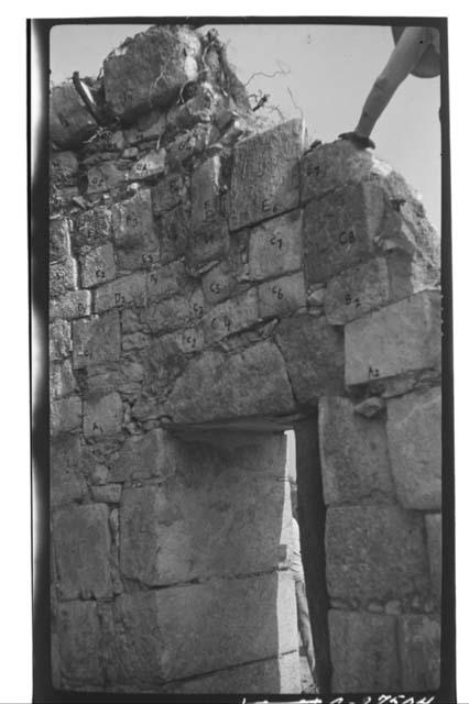 Caracol, N. doorway.