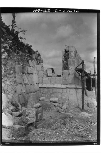 North wall at the Temple of Wall Panels