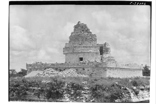 Caracol. View taken from Temple of Wall Panels.